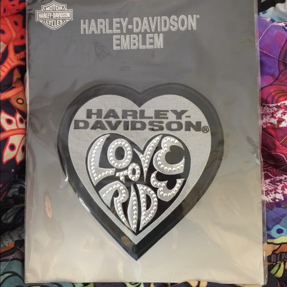 Retired Harley Davidson Large Jacket Patch